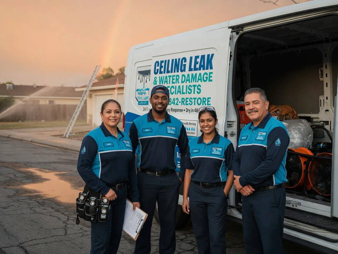 Ceiling Leak Cleanup company in Inola, OK